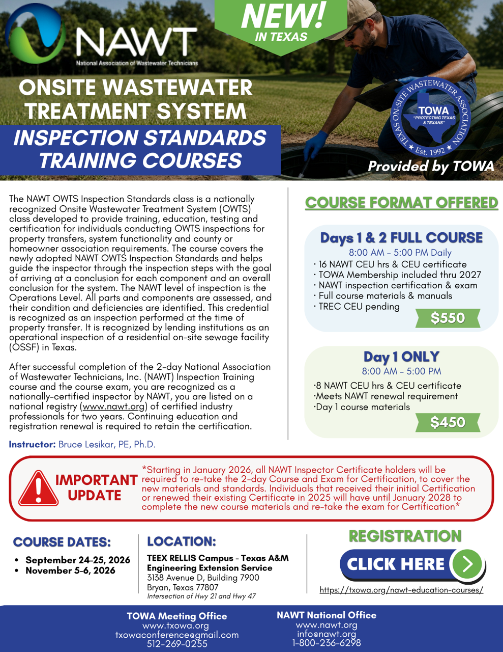 NAWT Education Courses